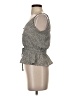 Sienna Sky 100% Polyester Gray Sleeveless Blouse Size S - photo 5