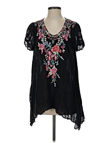 Johnny Was Short Sleeve Blouse (view 1)
