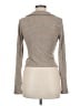 Beivy Gray Long Sleeve Top Size M - photo 2
