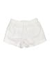 Athleta 100% Linen Solid Ivory Shorts Size 12 - photo 2