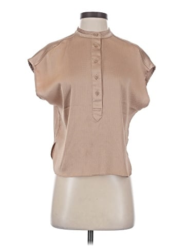 Banana Republic Factory Store Short Sleeve Blouse (view 1)