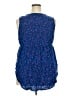 Torrid Blue Sleeveless Blouse Size 2X Plus (2) - photo 2