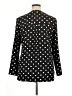Youtalia Polka Dots Black Long Sleeve Blouse Size XL - photo 2