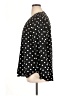 Youtalia Polka Dots Black Long Sleeve Blouse Size XL - photo 5