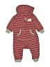 Carter's Stripes Red Long Sleeve Onesie 3-6 MO / 6 MO - photo 1