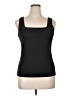Nine West Black Tank Top Size XL - photo 1