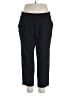 Torrid Solid Black Active Pants Size 2X Plus (2) - photo 1