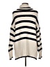 Topshop Stripes Ivory Turtleneck Sweater Size 8 - 10 - photo 2