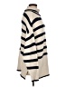Topshop Stripes Ivory Turtleneck Sweater Size 8 - 10 - photo 4
