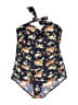 Unbranded Floral Blue One Piece Swimsuit Size XXL - photo 1