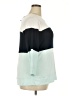 Mix by 41 Hawthorn Color Block Teal Pullover Sweater Size 2X - photo 4
