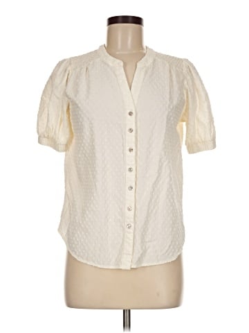 MASON & BELLE Short Sleeve Blouse (view 1)
