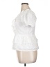 SO 100% Cotton White Short Sleeve Blouse Size XL - photo 5