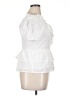 SO 100% Cotton White Short Sleeve Blouse Size XL - photo 4