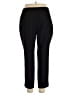 J.Crew 365 100% Polyester Solid Black Dress Pants Size 14 - photo 2
