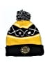 NHL 100% Acrylic Yellow Black Beanie Size Newborn - photo 1