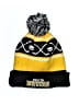NHL 100% Acrylic Yellow Black Beanie Size Newborn - photo 2