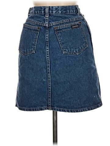 Calvin Klein Denim Skirt (view 2)