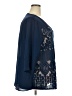 Sharagano Blue 3/4 Sleeve Blouse Size 2X - photo 4