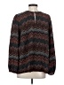 Shoshanna Brown Long Sleeve Top Size 4 - photo 2