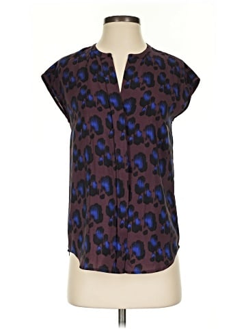 J.Crew Short Sleeve Silk Top (view 1)