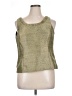 Kasper Green Sleeveless Top Size 14 - photo 1