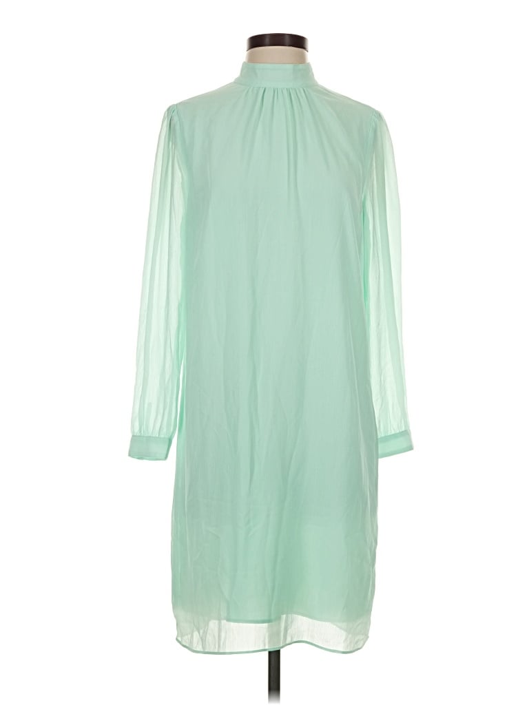 Pre-owned Jcrew Casual Dress In Green