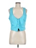 Larry Levine Blue Vest Size M - photo 1
