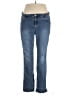 Woman Within 100% Cotton Solid Blue Jeans Size 18 (tall) - photo 1