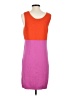 Sofia by Sofia Vergara 100% Cotton Color Block Orange Casual Dress Size XXS (estimated) - photo 2
