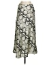 Dance & Marvel 100% Polyester Print Silver Casual Skirt Size S - photo 1