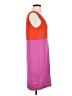 Sofia by Sofia Vergara 100% Cotton Color Block Orange Casual Dress Size XXS (estimated) - photo 4