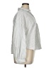 Max Studio Stripes Silver Long Sleeve Button-Down Shirt Size XL - photo 4