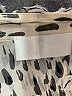 7 For All Mankind Animal Print Silver Sleeveless Blouse Size L - photo 7