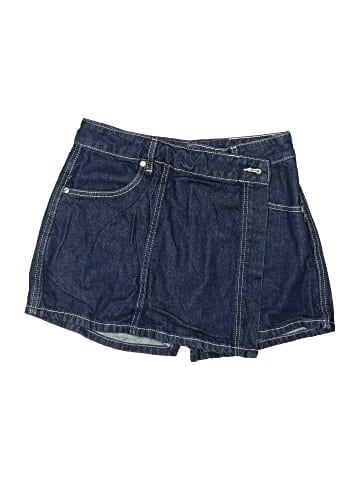 Zara Denim Skirt (view 1)