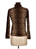 Cliche Brown Long Sleeve Turtleneck Size M - photo 2