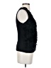 Armani Exchange Solid Black Sweater Vest Size S - photo 4