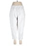 Eileen Fisher 100% Cotton Solid White Casual Pants Size M - photo 2
