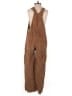 TNA 100% Cotton Brown Overalls Size XS - photo 2