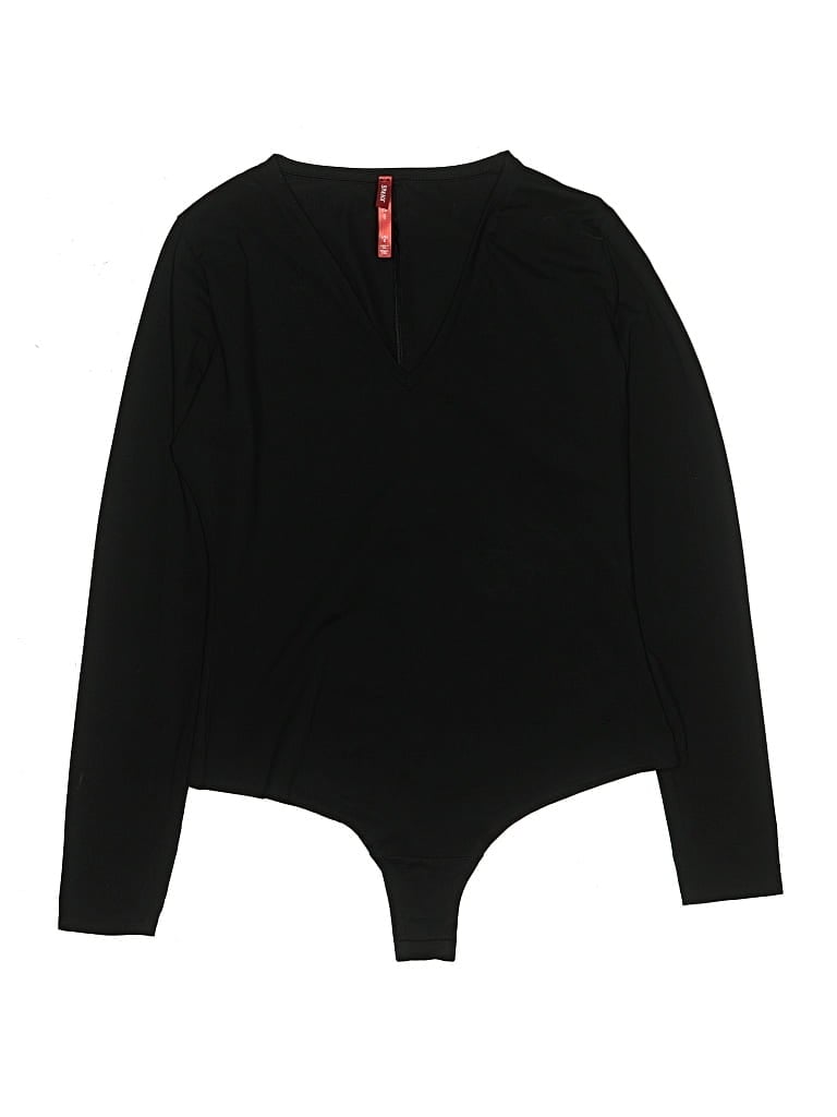 Pre-owned Spanx Bodysuit In Black