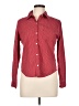 Old Navy Houndstooth Red Long Sleeve Button-Down Shirt Size L - photo 1