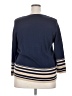 Croft & Barrow Stripes Blue Pullover Sweater Size 2X - photo 2