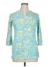 Barbara Gerwit Green 3/4 Sleeve Blouse Size XL - photo 1