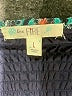 Love, Fire 100% Polyester Print Teal Cocktail Dress Size L - photo 7