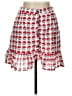 Miami 100% Polyester Print Red Casual Skirt Size L - photo 1