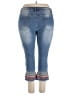 Unbranded Stripes Blue Jeans Size 2X - photo 2