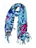 Assorted Brands 100% Rayon Tropical Blue Scarf One size - photo 1