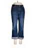 Express 100% Cotton Solid Blue Jeans Size 11 - photo 1