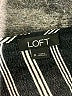 Ann Taylor LOFT 100% Rayon Stripes Black Romper Size M - photo 4