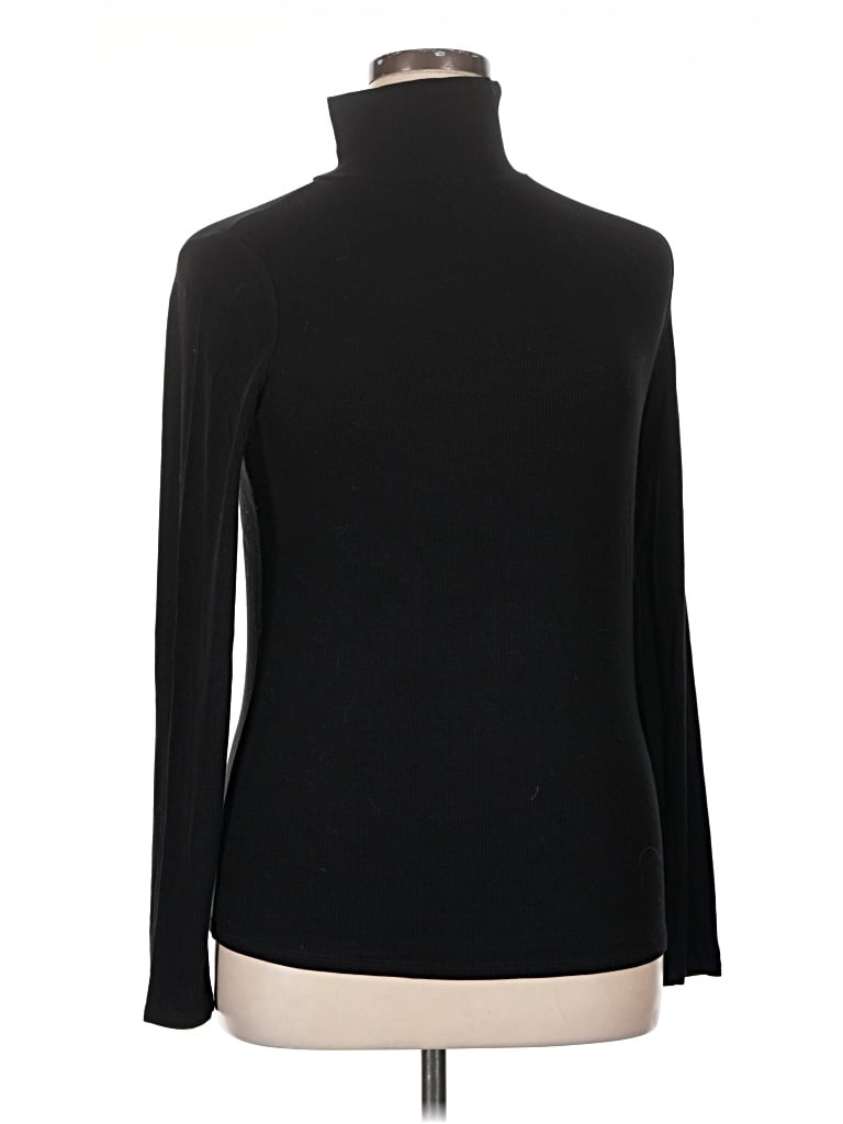 Pre-owned Black Tape_ Long Sleeve Turtleneck In Black